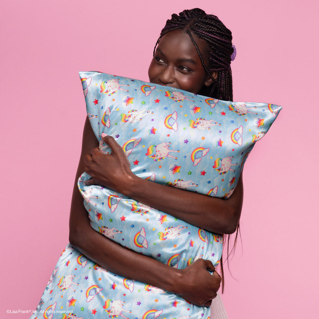 Lisa Frank x Kitsch Satin Pillowcase in Markie™ - King
