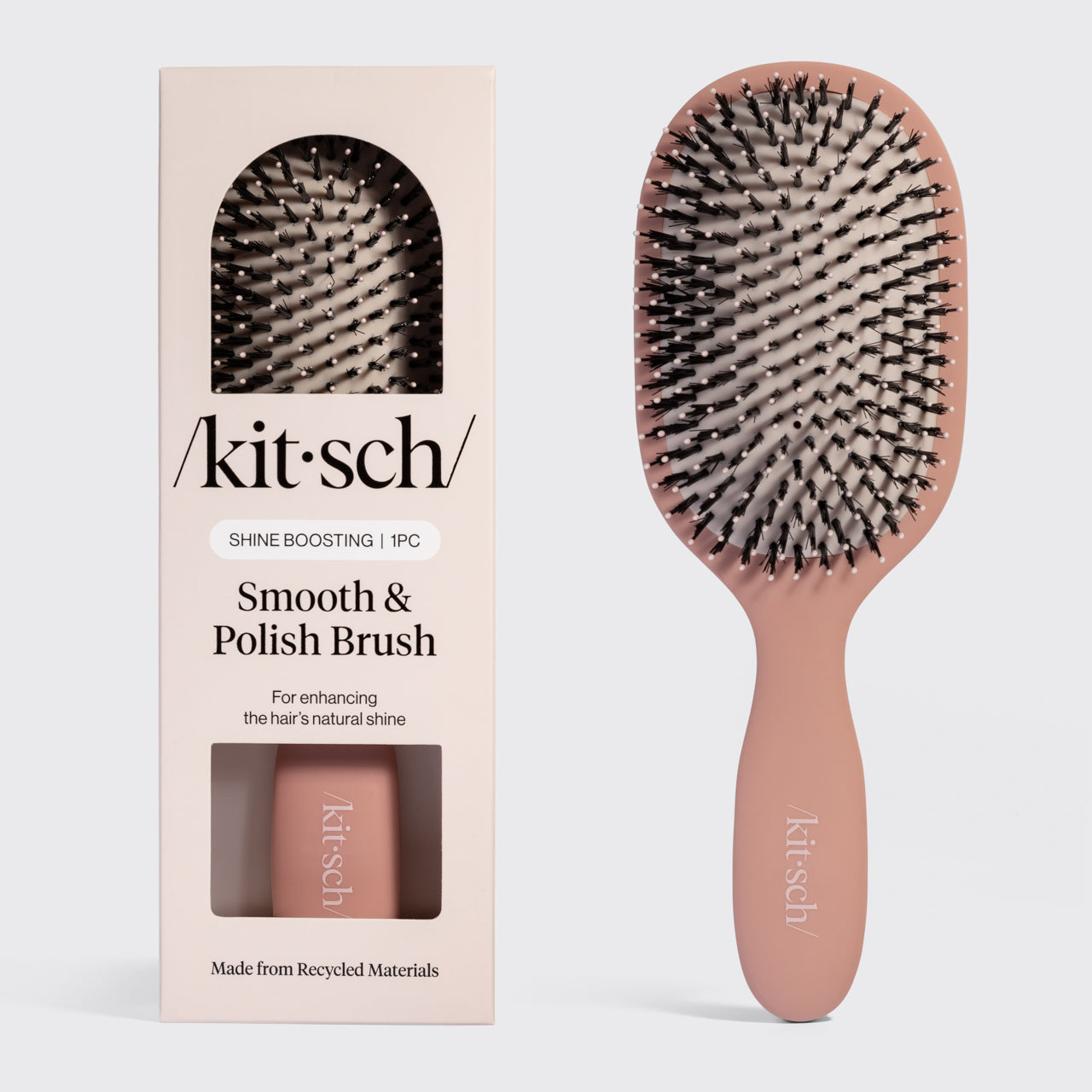 Black Smooth & Polish Brush - Terracotta Smooth & Polish Brush