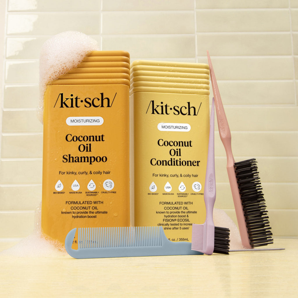 Coconut Oil Shampoo & Conditioner Combo for Dry Damaged Hair