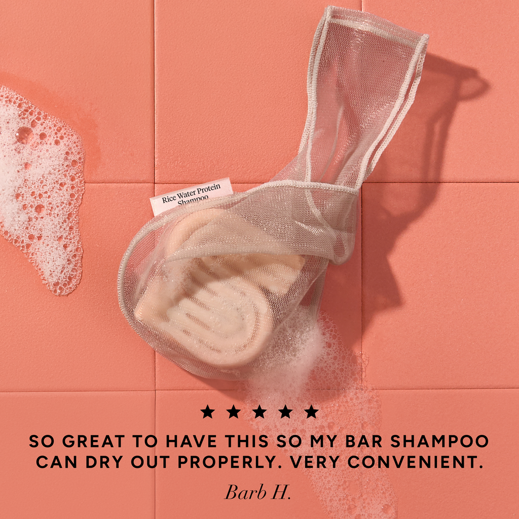 Kitsch Bar Saver Bag - RICE WATER PROTEIN Shampoo
