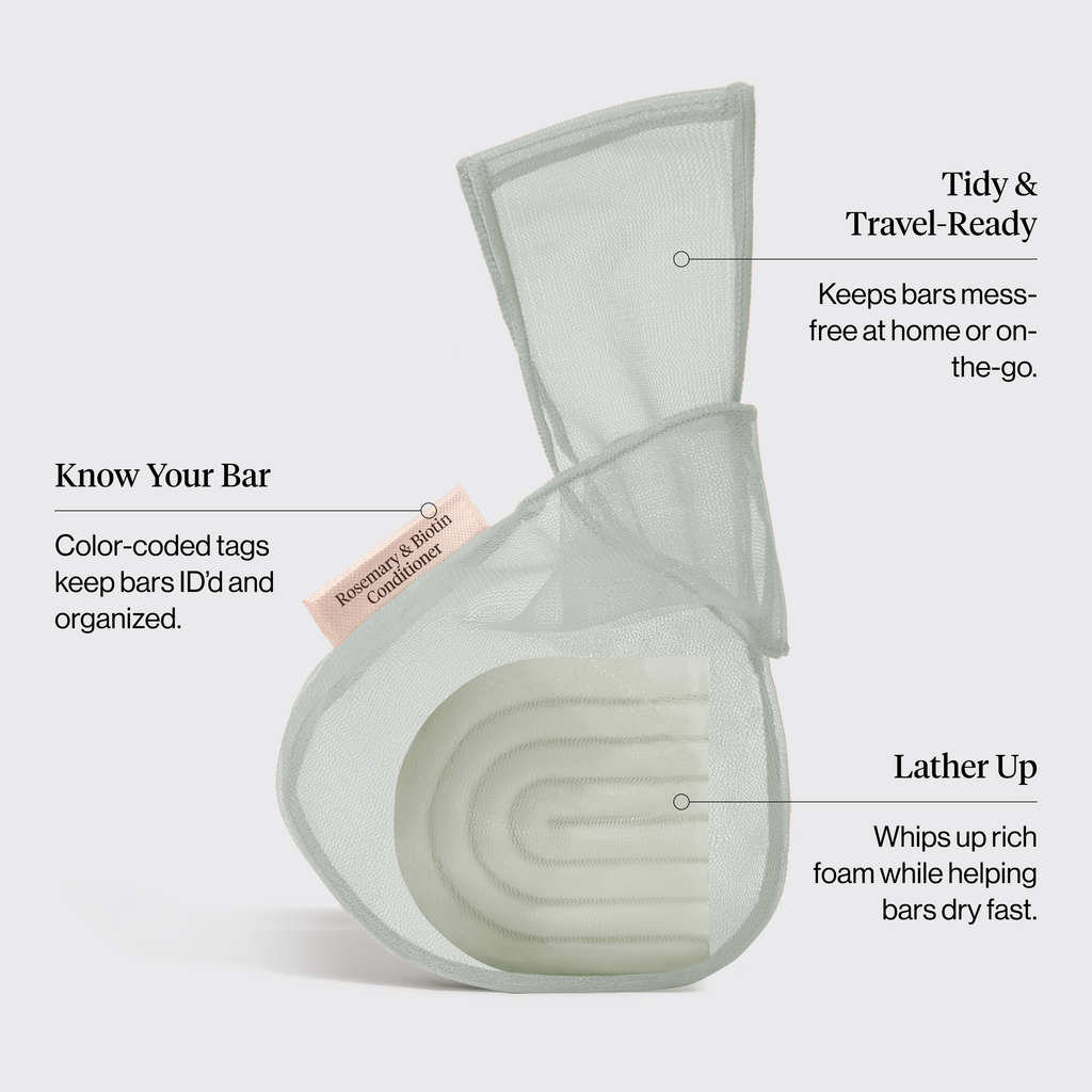 Kitsch Bar Saver Bag - ROSEMARY & BIOTIN Conditioner
