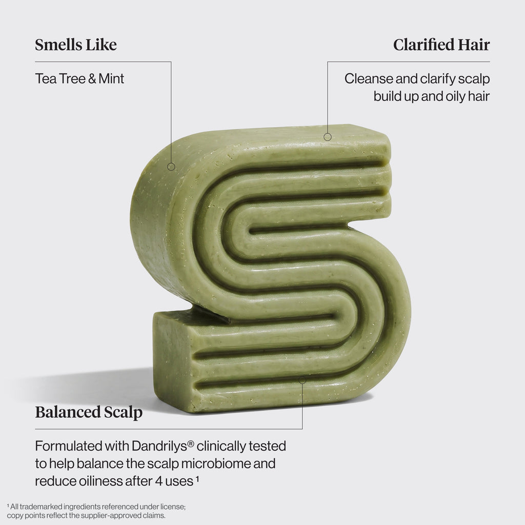 Tea Tree & Mint Clarifying Shampoo & Conditioner Bar Combo