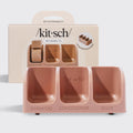 Black Self-Draining Soap Dish - Terracotta Self-Draining Soap Dish