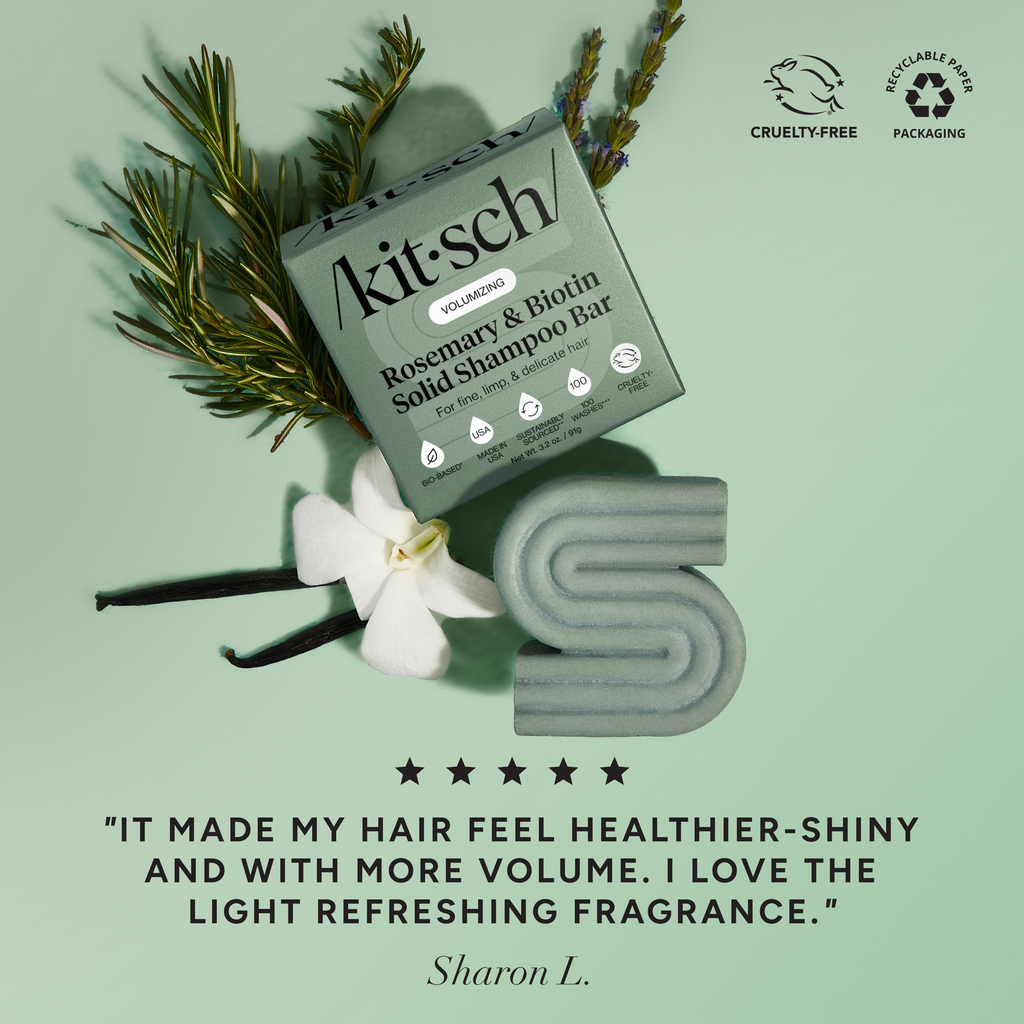 Rosemary & Biotin Volumizing Shampoo & Conditioner Bar Combo