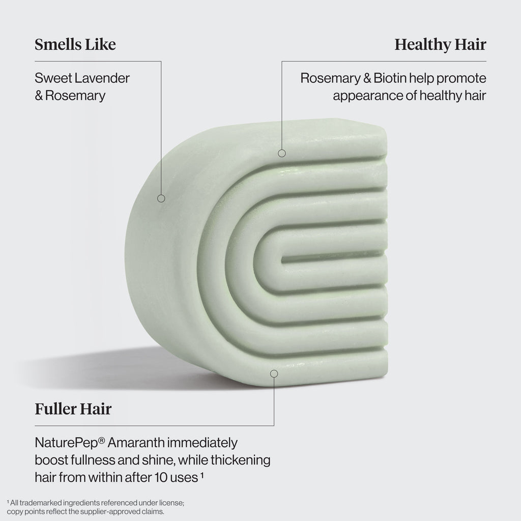 Rosemary & Biotin Volumizing Shampoo & Conditioner Bar Combo