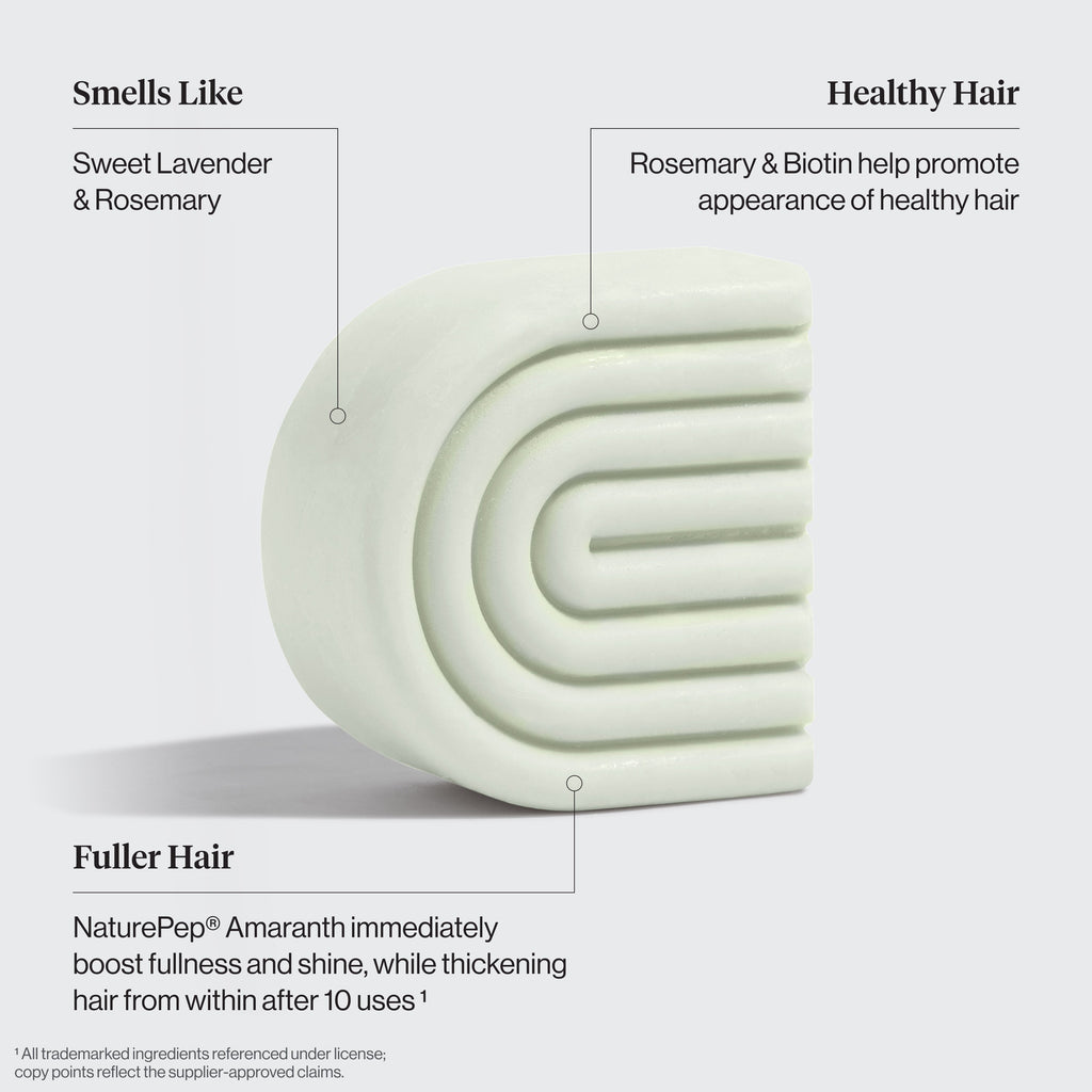 Rosemary & Biotin Shampoo & Conditioner Combo + Bar Saver Bags Bundle