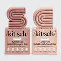 Castor Oil Nourishing Shampoo & Conditioner Bar Combo