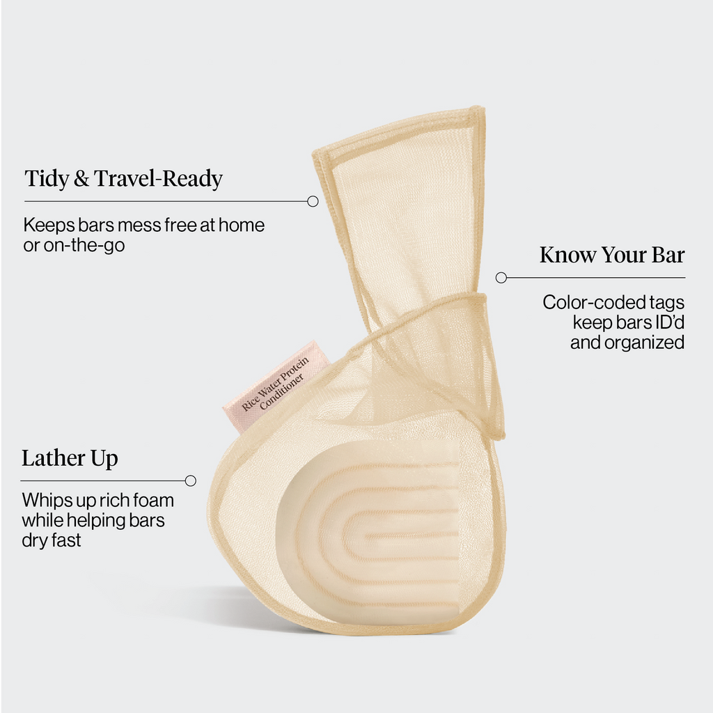 Kitsch Bar Saver Bag - RICE WATER PROTEIN Conditioner