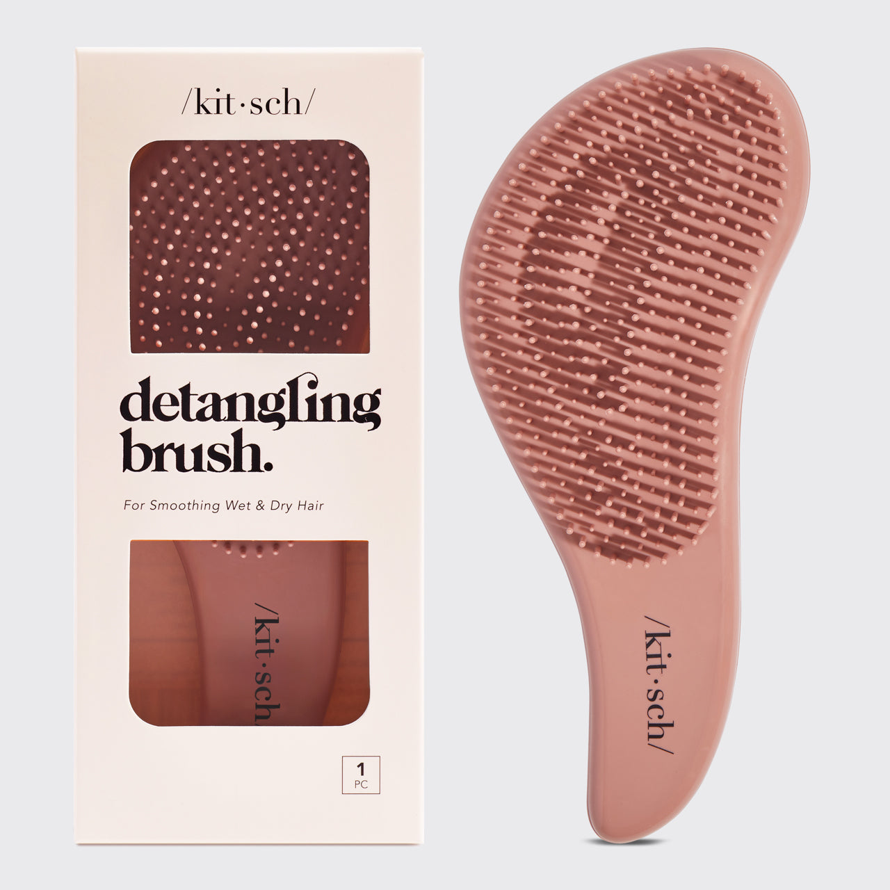 Black Detangling Brush - Terracotta Detangling Brush