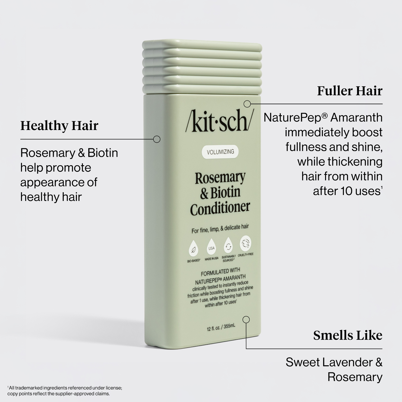 Rosemary & Biotin Volumizing Shampoo & Conditioner Combo