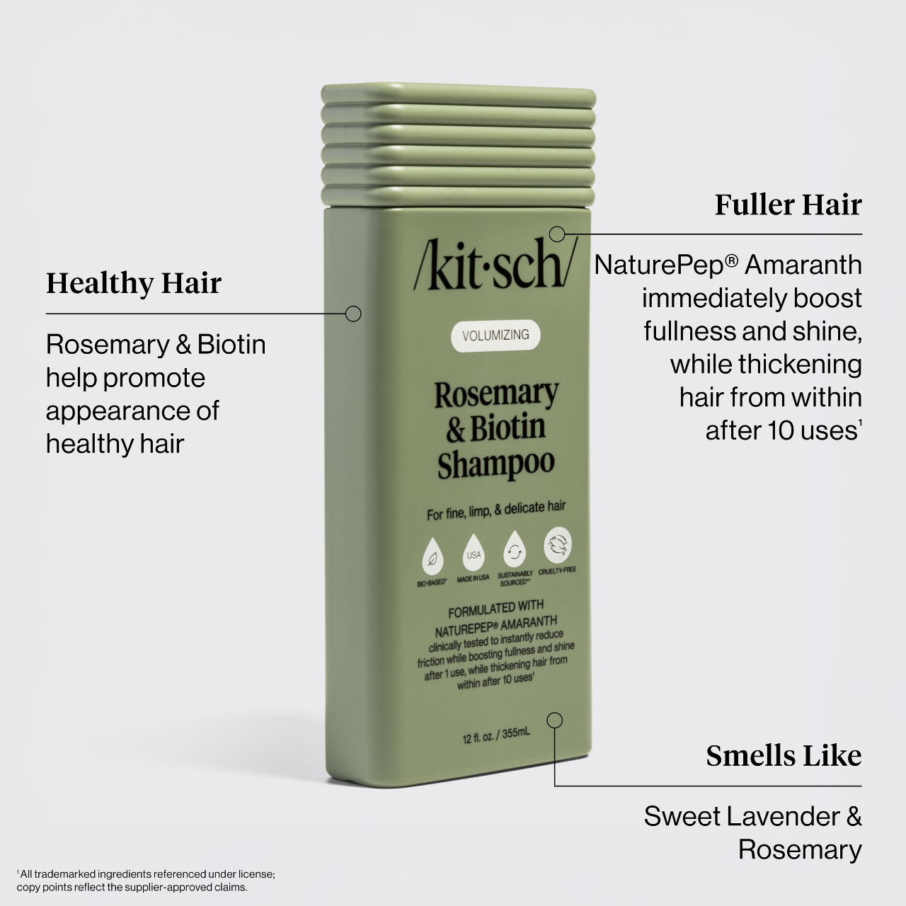 Rosemary & Biotin Volumizing Shampoo & Conditioner Combo