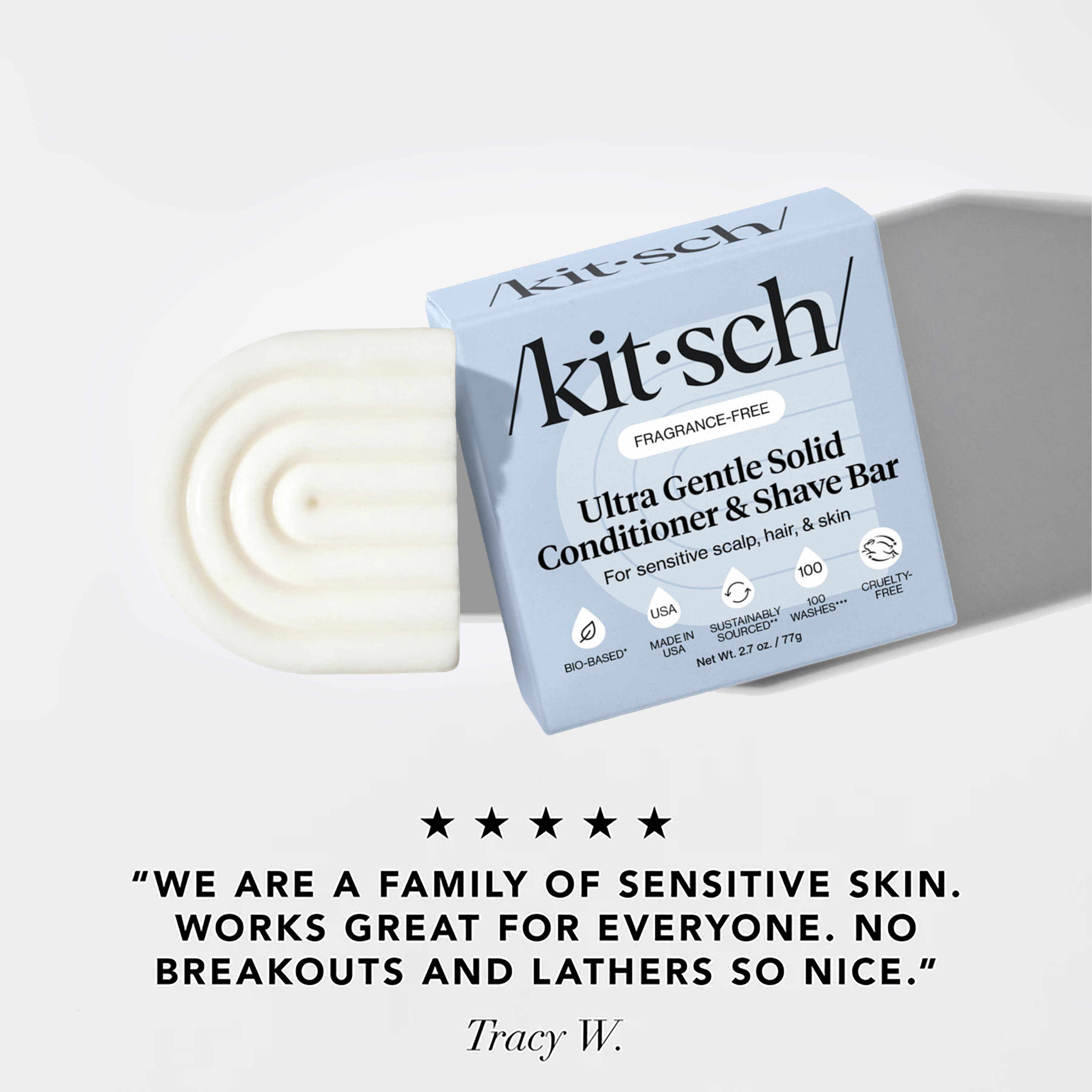 Ultra Sensitive Shampoo & Conditioner Bar Combo